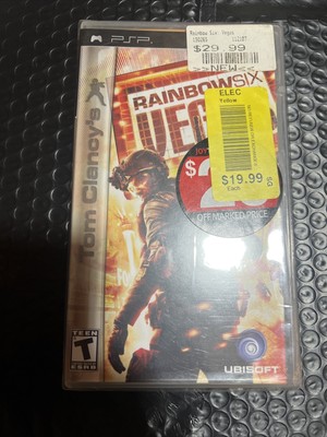 Tom Clancy's Rainbow Six Vegas (Sony PSP, 2007) Factory Sealed