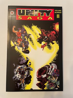 Unity Saga Vol. # 2 Valiant TPB Graphic Novel Comic Book NM 5 J249