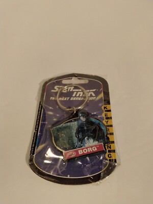 Star Trek Next Generation Key Ring -- Borg -- New In Package