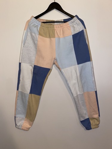 supreme Pastel patchwork sweatpants | eBay