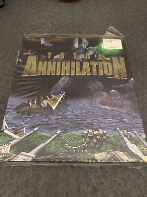 Total Annihilation PC game 1997 NEW SEALED JEWEL CASE CD