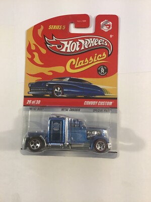 Hot Wheels Classics Series 5 #26 Blue Custom Convoy
