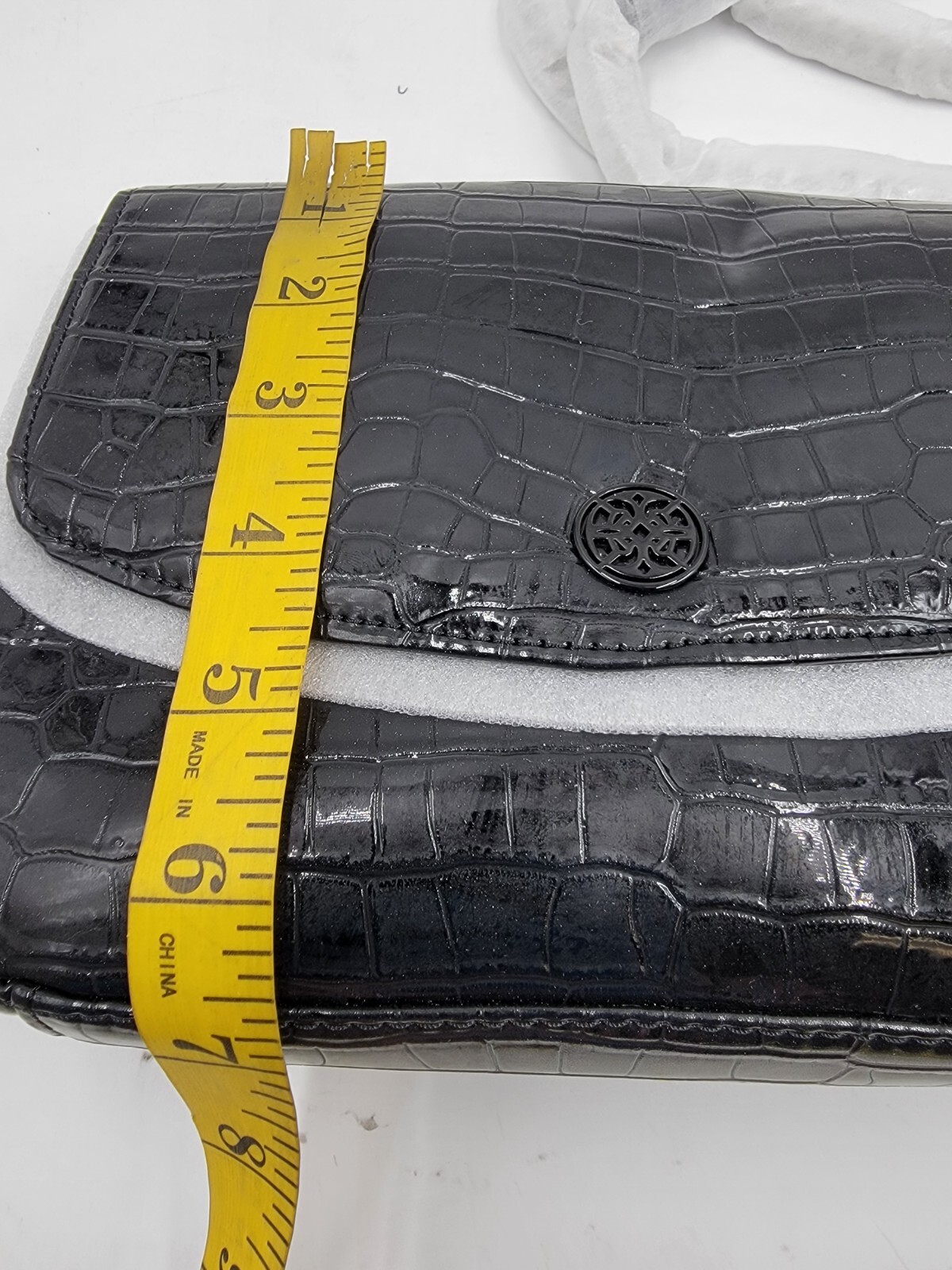 Circus by Sam Edelman Devin Chain Crossbody Bag Women's Black Magnetic Snap - Picture 6 of 16