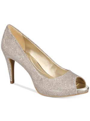 

BANDOLINO Женские серебристые туфли без шнуровки на платформе 1/2 дюйма Rainaa на шпильке, 7,5 м, Серебряный, 25026903