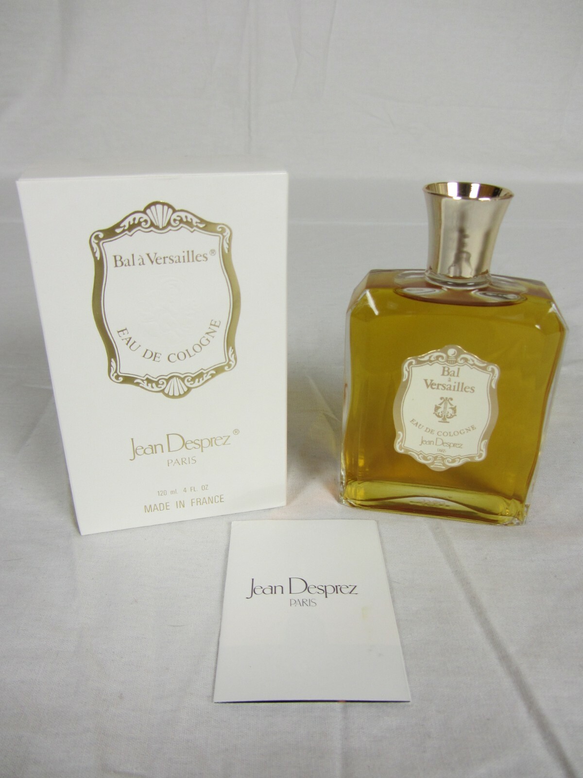 Jean Desprez Bal a Versailles 4 Fl. Oz. Eau De Cologne No
