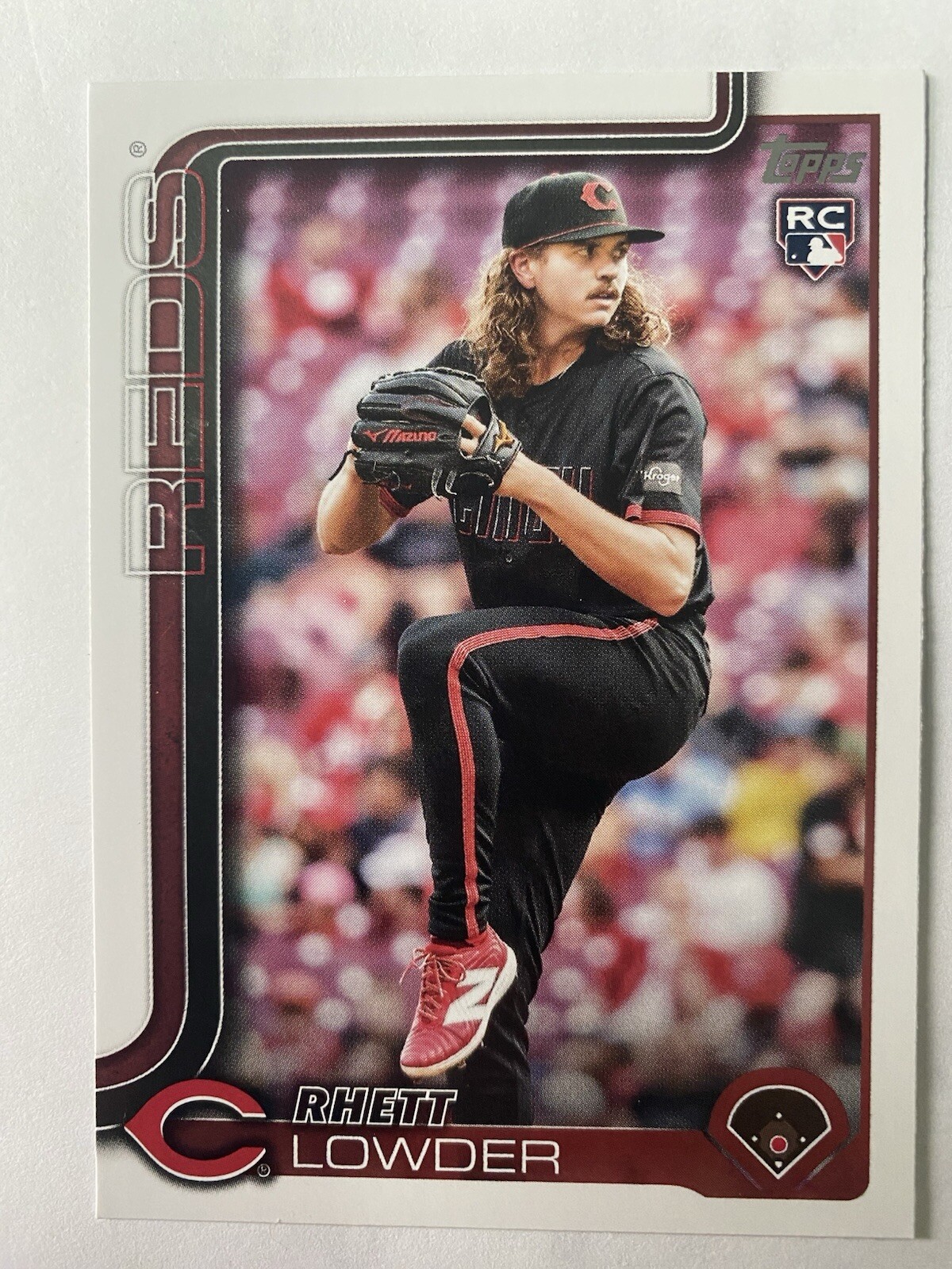 topps mlb 2025 series1 Rhett Lowder SSP