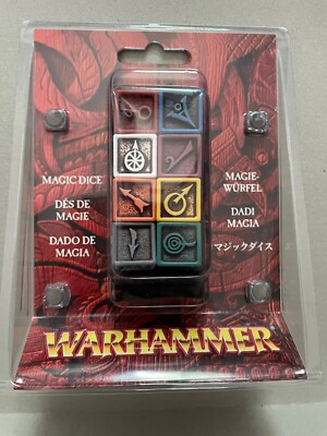 Warhammer Magic Dice by Games Workshop OOP New Factory Sealed