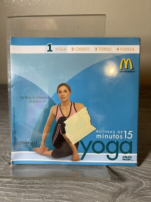 McDonald s 15 Minute Workouts   Yoga   DVD Factory Sealed