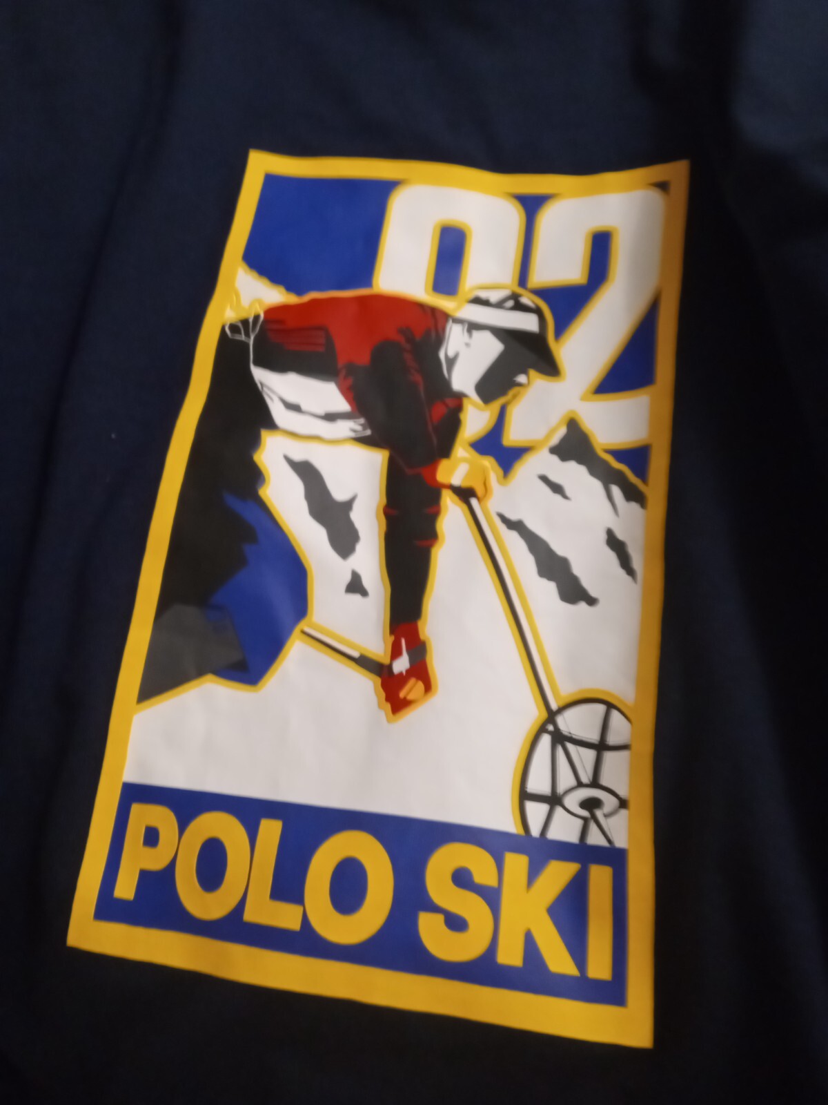 注目の福袋をピックアップ！ Ralph Polo Vintage Lauren VERY L Sz Sleeve Long 92' Ski Polo トップス