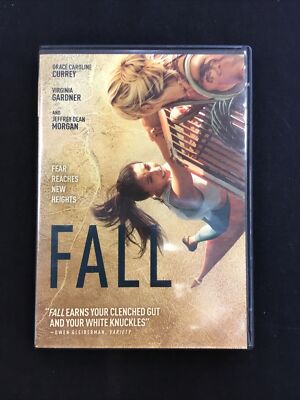 Fall [DVD] - 2022 - Grace Caroline Currey  ''Fear Of Heights? Watch This!''