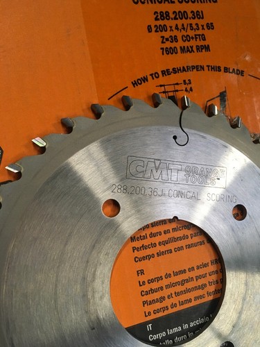 CMT ORANGE TOOLS  Conical Scoring 288.200.36J 200x4,4/5,3x65