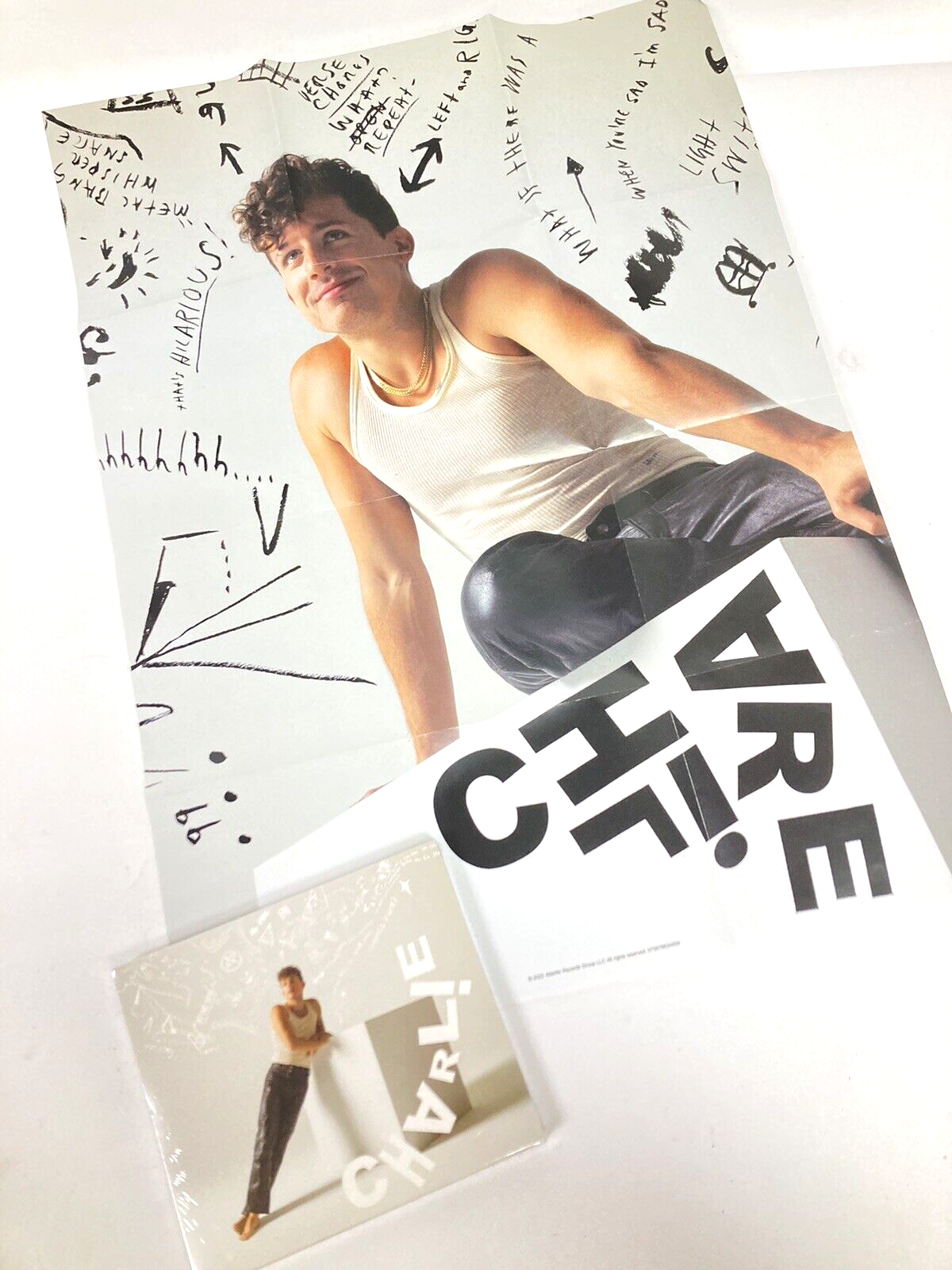 Charlie by Charlie Puth Target Exclusive CD with 19”x14