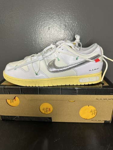 Nike Dunk Low x OFF-WHITE 'Lot 1 of 50' Size 10.5 | eBay Nike Dunk Low x OFF-WHITE 'Lot 1 of 50' Size 10.5 | eBay