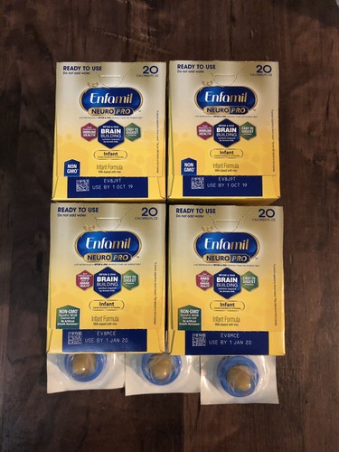 (4) 6pk Enfamil NeuroPro Ready to Feed Formula 2oz Bottles