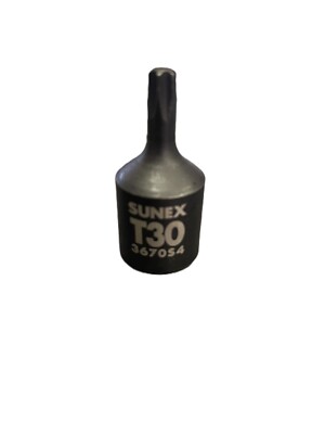 Sunex 3670S4 T30 3/8'' Drive Internal Star Male Impact Socket Tools New