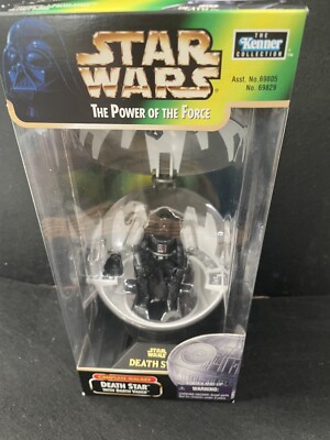 STAR WARS Complete Galaxy DEATH STAR WITH DARTH VADER 3.75'' Figure 1998 POTF USA