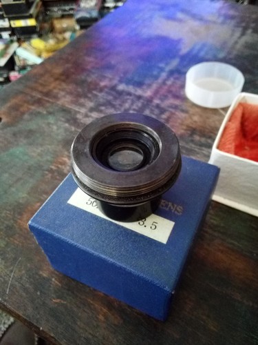 Accura Anstigmat 50MM f3.5 Enlarging Lens In Original Box Made Germany