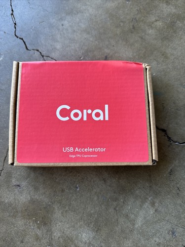 Google Coral USB Edge TPU Coprocessor - AI ML Accelerator