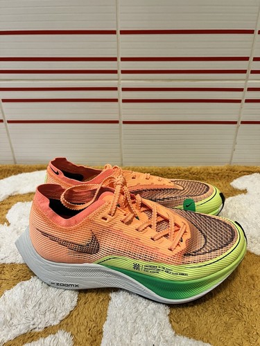 Nike ZoomX Vaporfly Next% 2 Womens Shoes Sz 5 Peach Cream