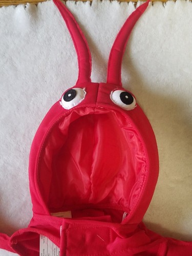 Lobster Dog Costume size medium M redOutfit