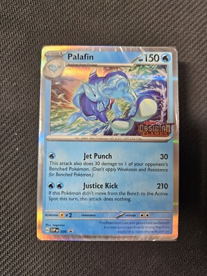 Palafin 036 S&V Obsidian Flames Build & Battle Promo Deck SEALED Pokemon TCG