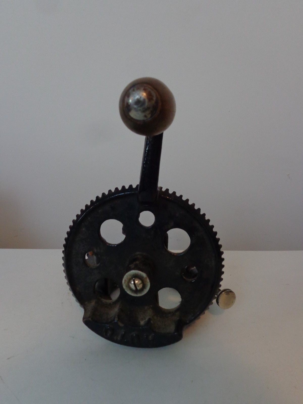Circular Sock Machine Part Gear Ring and Crank Wheel, Antique Auto Knitter Part,