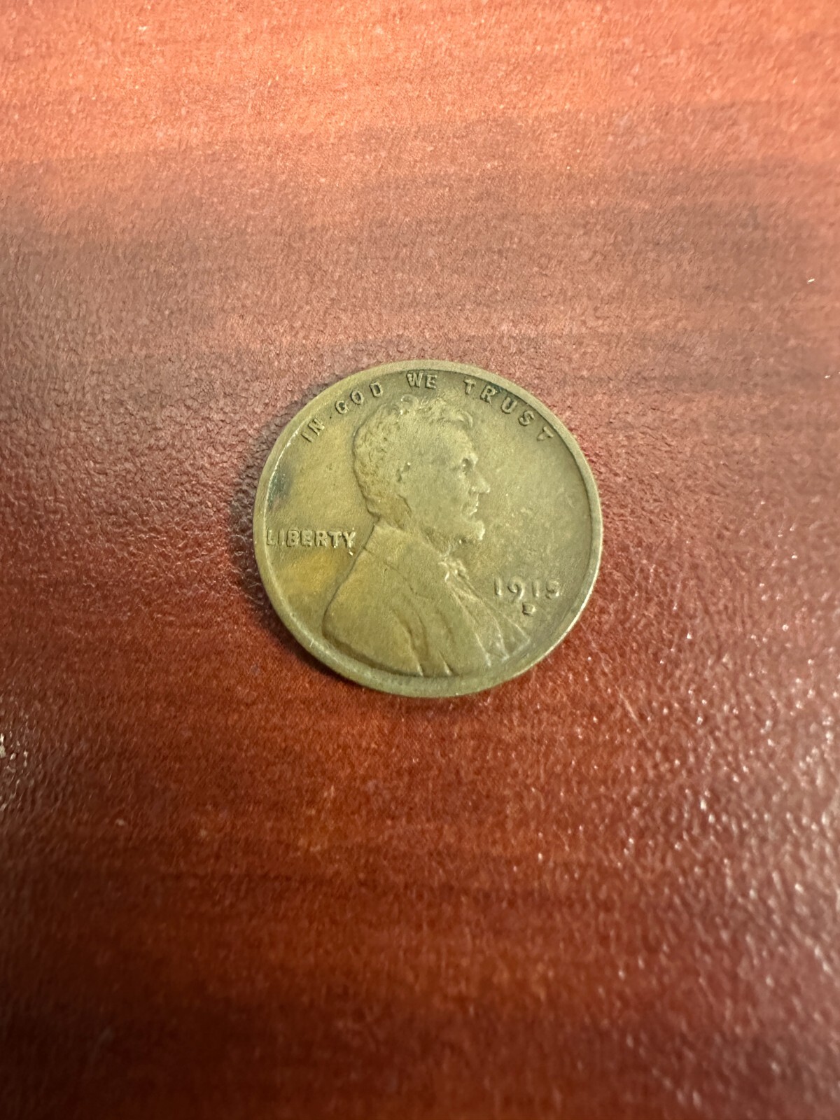1915 D Lincoln Wheat Cent Penny