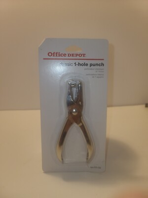office depot classic 1-hole punch Item-F1