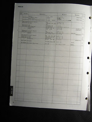 Yamaha PortaSound Keyboard PSS-51 Service Manual Schematics Parts List PSS51
