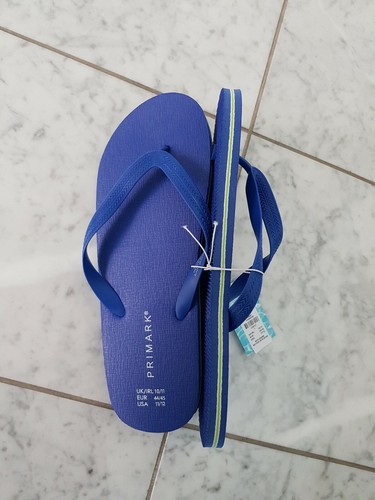 NEU!!  Herren Flipflops Größe 44/45 BLAU Zehentreter Sandalen Badeschuhe