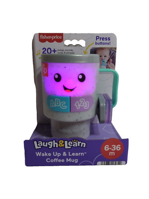 Fisher-Price Coffee Mug Baby Kids Cup Mug Wake [Stanley Tumbler Style Toy]