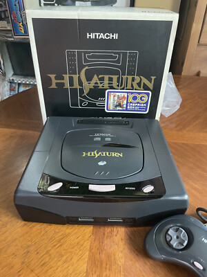 Hitachi Hi Saturn MMP-1 Console Virtua Fighter Remix Japan RARE TESTED IN STOCK