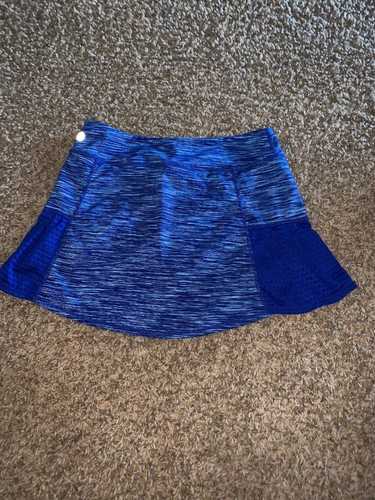 Z by Zella Girl Large 10/12 Blue Skort Geometric Print