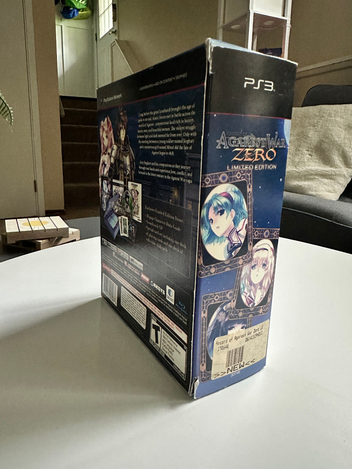Record of Agarest War Zero Limited Edition (PS3) *NO GAME* All Extras Included