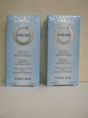 Lot Of (2) Perlier Extreme Hydro-Zone ~ Regenovive Eye Contour Serum Roll-On 