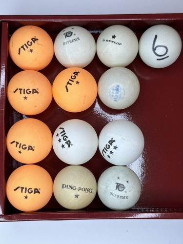 Tennis Ping Pong Balls Stiga Nittaku Dunlop Tg Supreme