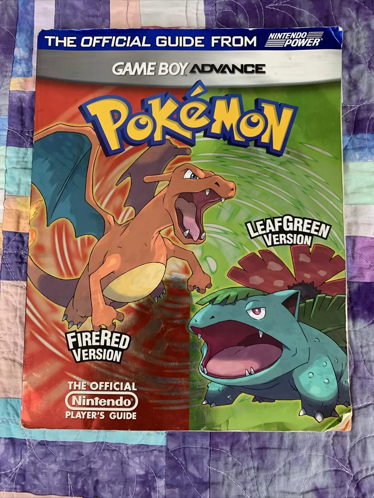 Pokemon Fire Red &amp; Leaf Green Strategy Guide Nintendo Power Game 