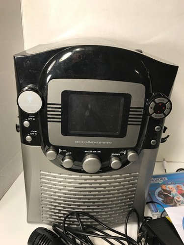 Singing Machine STVG359 CD+G Karaoke System with 3.5