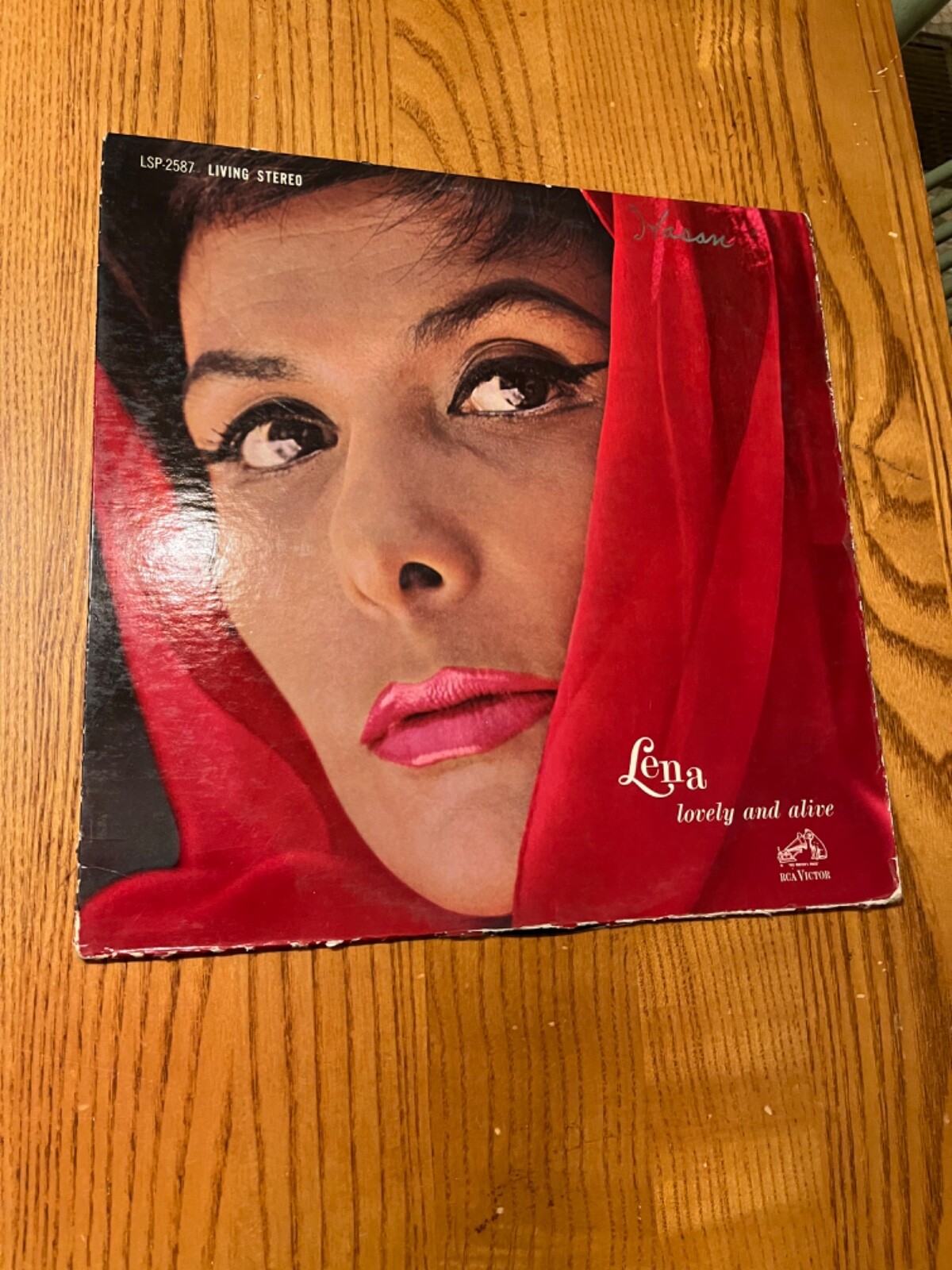 LENA HORNE Vinyl Lp LENALOVELY AND ALIVE 1962 RCA LSP