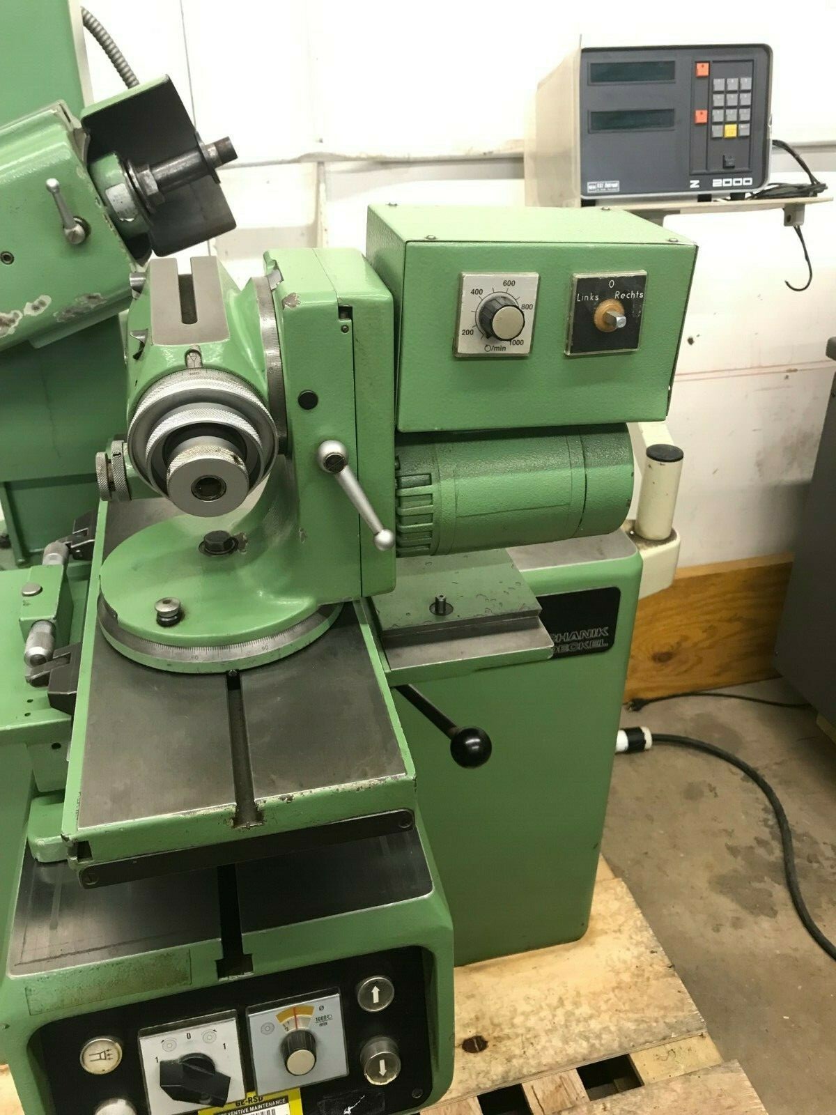 1985 DECKEL S11 UNIVERSAL HIGH PRECISION TOOL CUTTER GRINDER S-11 KUHLMANN