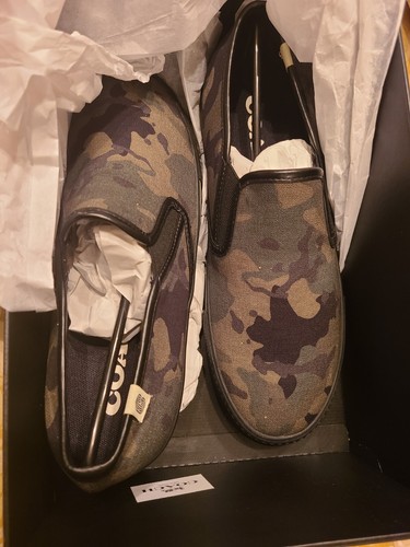 Pre-owned Coach Men's Low Top Sneaker Signature Canvas 11 D Camo Limited Edition In Multicolor