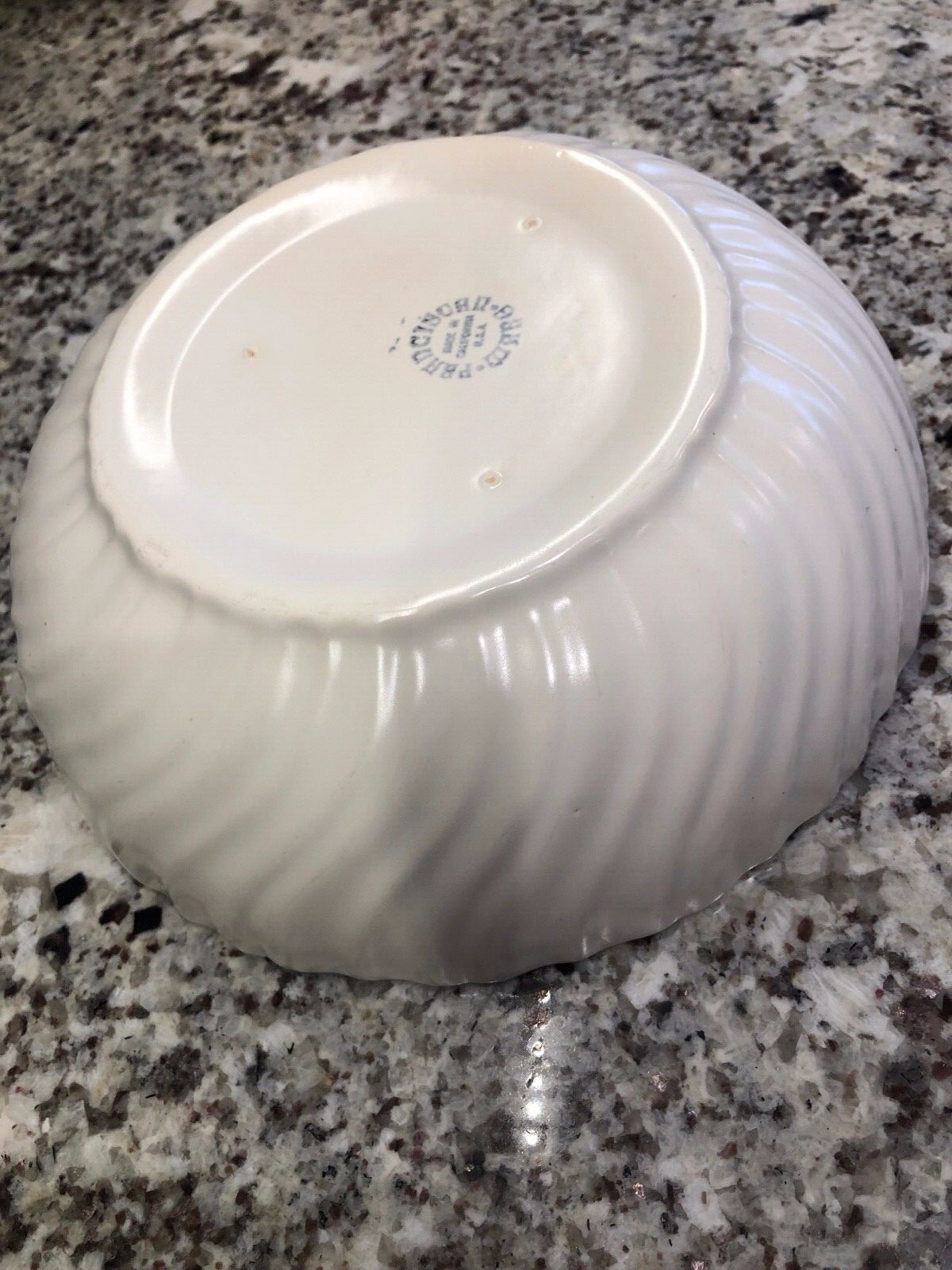 Franciscan Coronado Matte White Vegetable Bowl 7 1/2”