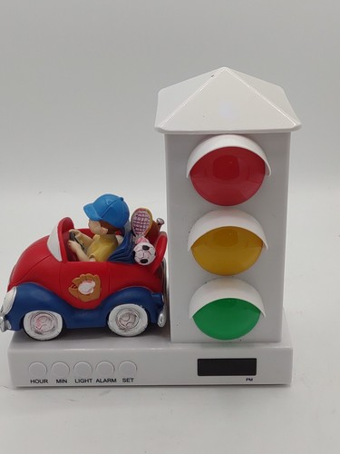 Stoplight Sleep Enhancing Alarm Clock for Kids/Boy On Car/ Sports