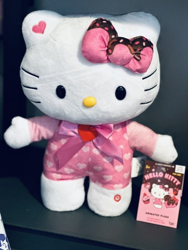 HELLO KITTY×RED PEPPER skinny 2024 Sanrio Hello Kitty Side Stepper Plush Valentine's Day
