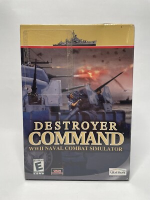 Destroyer Command (PC, 2002) Ubisoft - Brand New Sealed