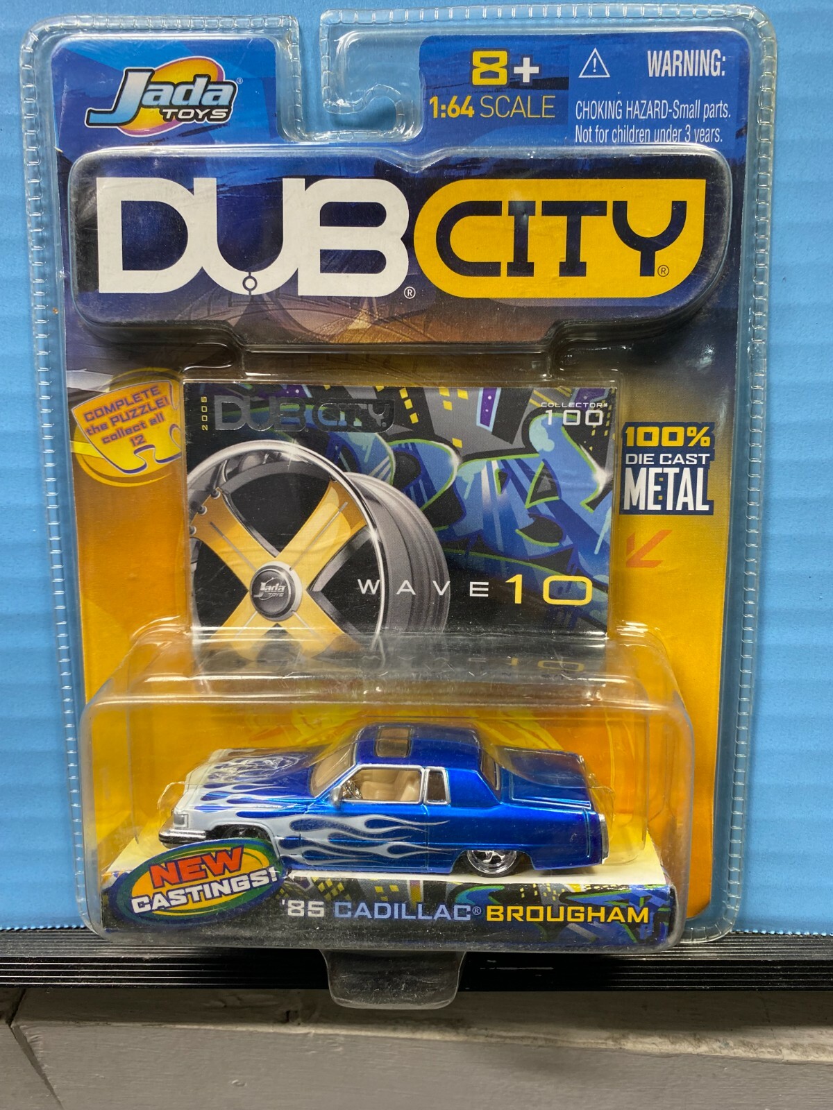 1/64 JADA DUB CITY 1985 CADILLAC COUPE DeVILLE BROUGHAM