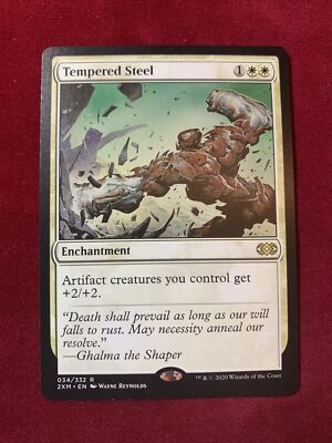 Tempered Steel ~ Double Masters [ NearMint ] [ Magic MTG ]