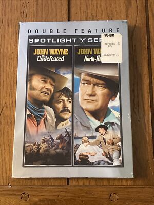 The Undefeated & North to Alaska - John Wayne (DVD) New & Sealed w/ Slipcover