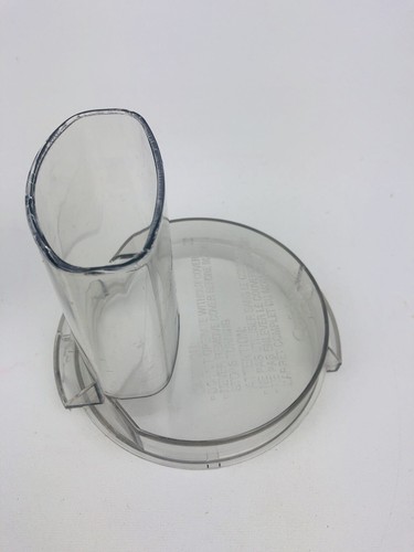 Cuisinart Little Pro Plus Food Processor Lid Cover Chute and Pusher DLC-504TX