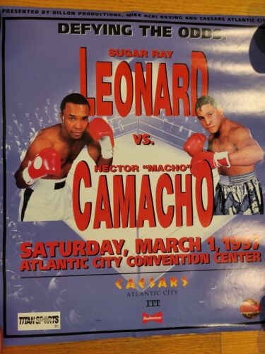 VTG Sugar Ray Leonard vs. Hector Camacho Boxing 1997 Fight